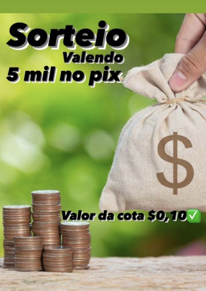 RAPIDINHA 5K NO PIX